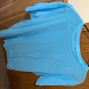 T shirt, blue, American eagle